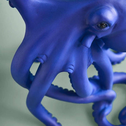 Baby Otto the Octopus Table Lamp, Blue Resin, 15.5 x 13.5 cm