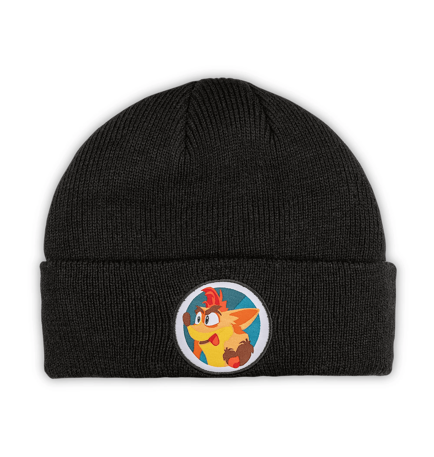 Bonnet adulte Crash Bandicoot avec étiquette tissée