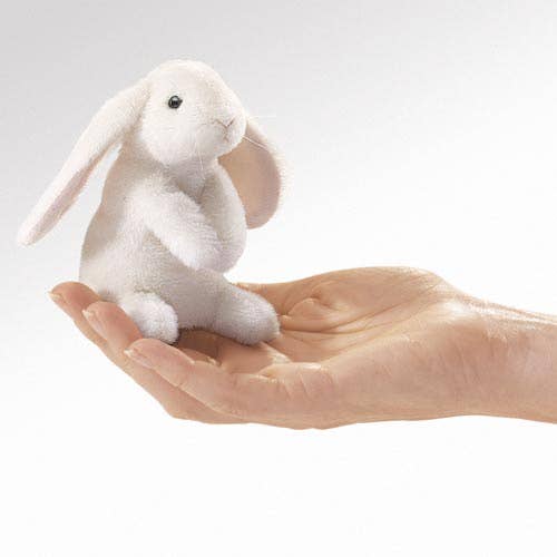 Marionnette à Doigt Lapin Blanc