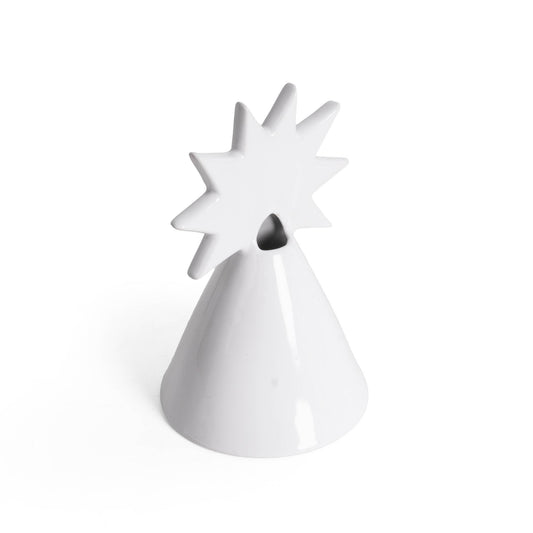 Vase Étoile Polaire Blanc Helio Ferretti Vue 2