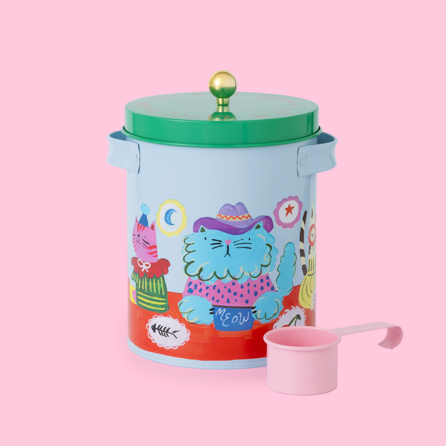 Cool Cat Club Storage Box &amp; Shovel