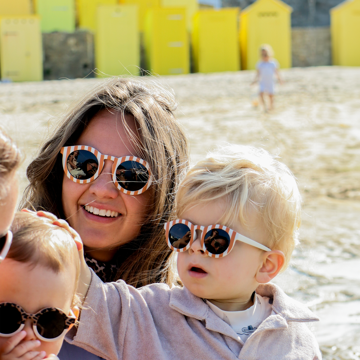 Adult Sunglasses - Matchy Striped Imperfect