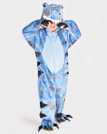 Combinaison dinosaure T-Rex 110-116 Cl 4-5 ans