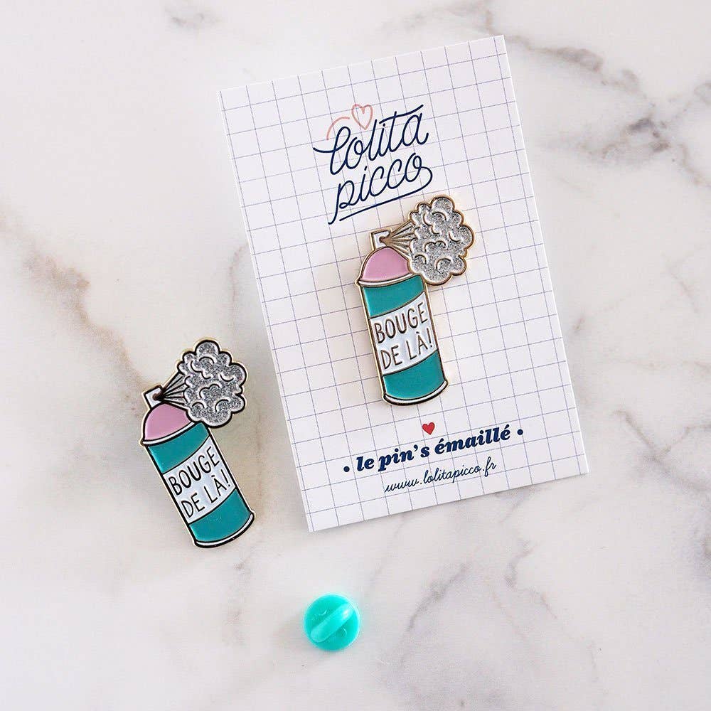 Pin esmaltado «Bouge de là»