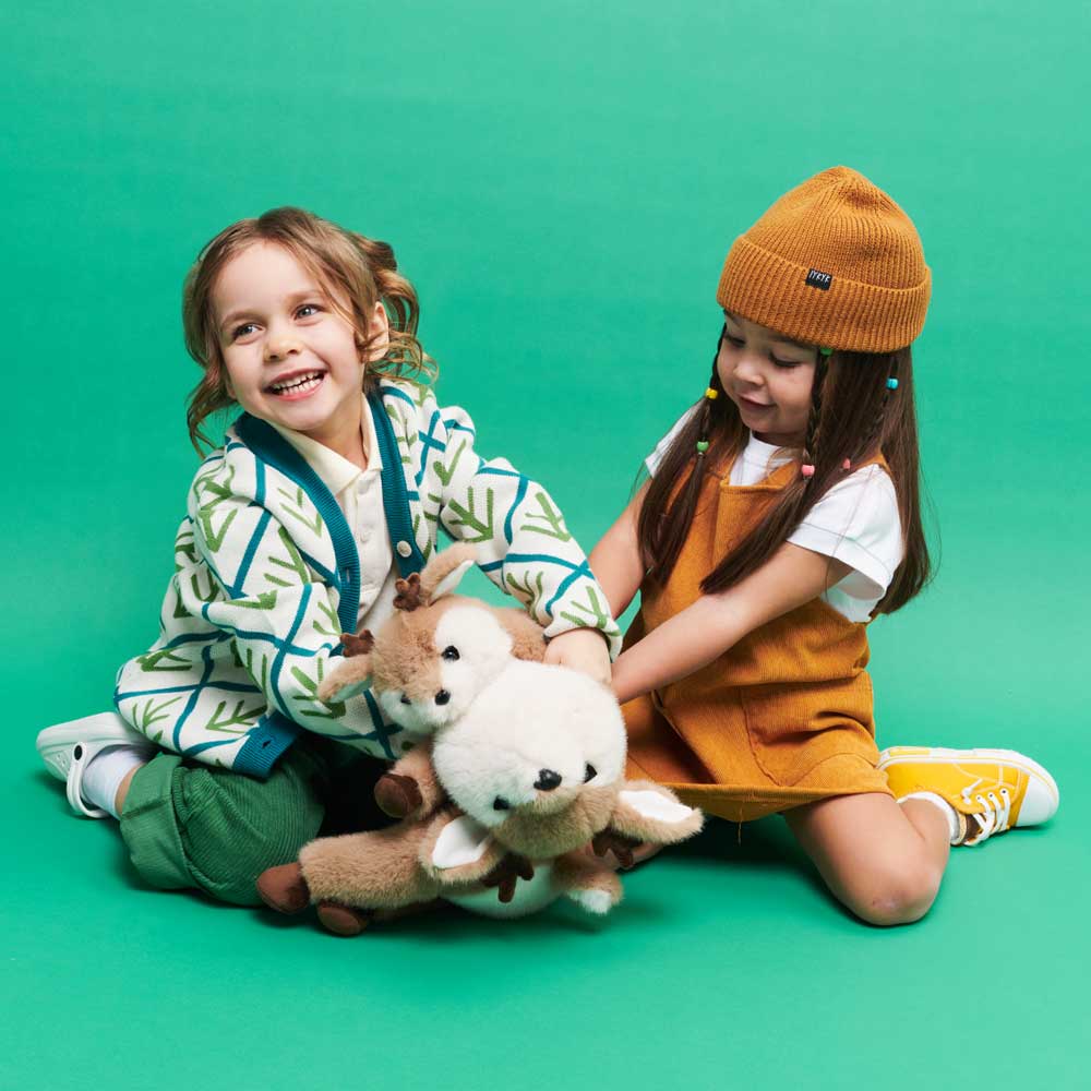 Peluche de ciervo ultrasuave (38 cm) - 0+