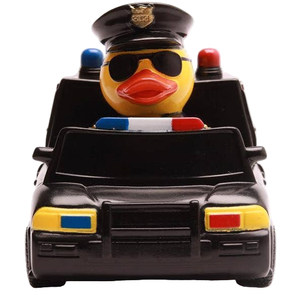 Coche de policía de Duck