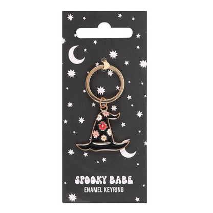 Porte-Clés Chapeau de Sorcière "Spooky Babe"