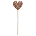 Baguette Magique - Cœur Sequins Roses