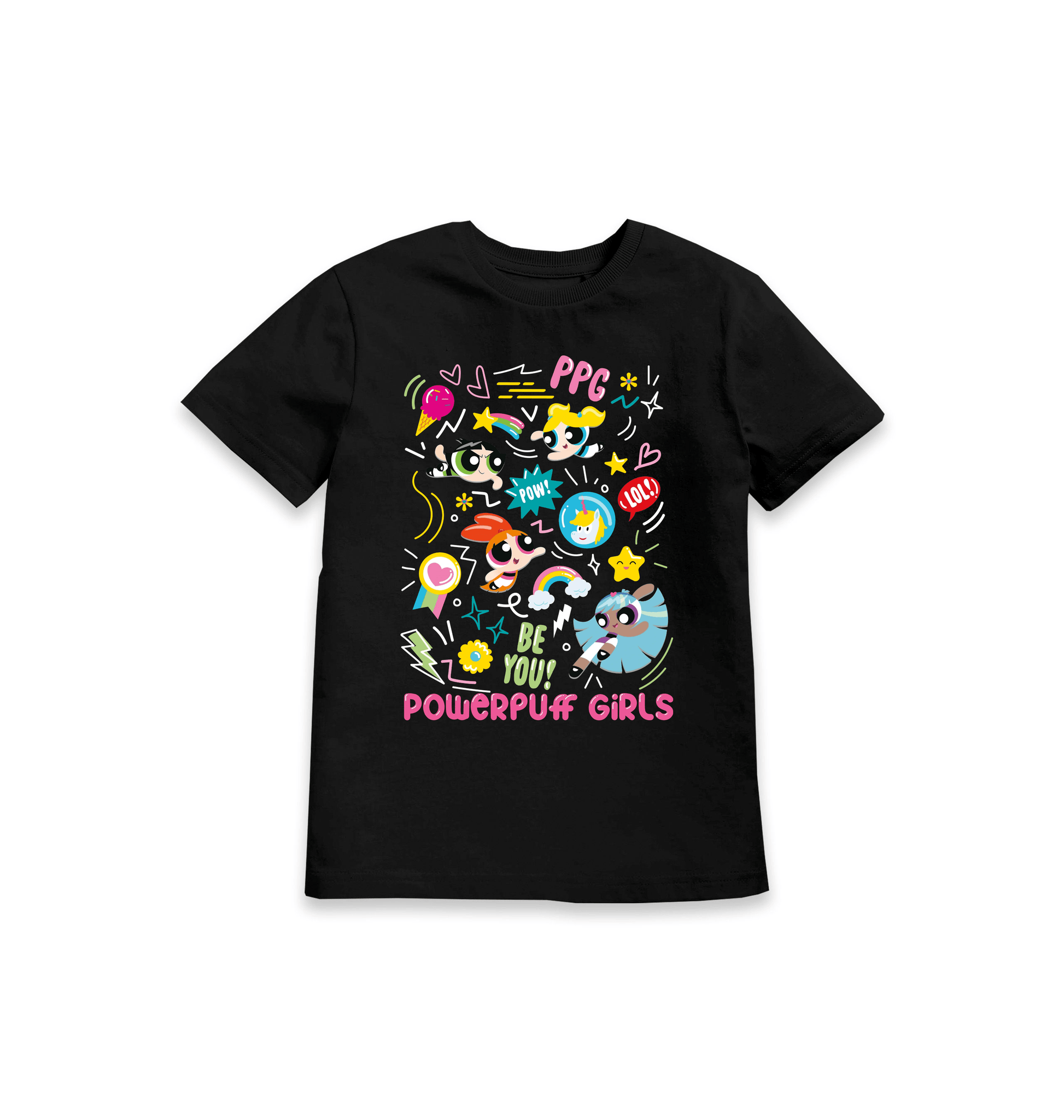 T-shirt enfant Powerpuff Girls icon artwork