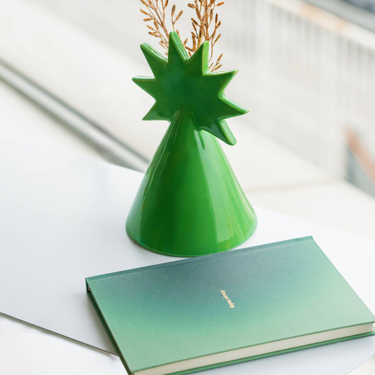 Vaso Stella Polare Verde