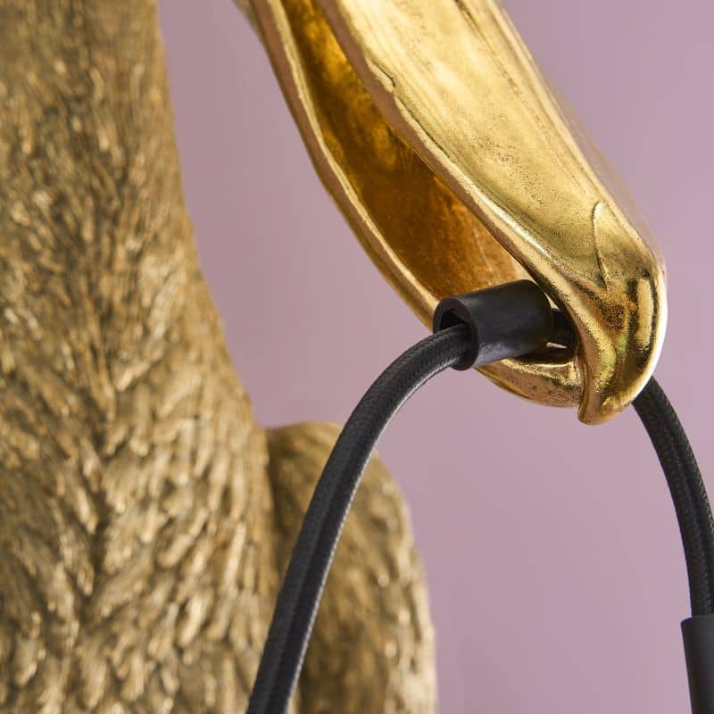 Applique murale Pélican Pelikanus or