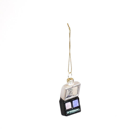 Maquillaje de bola navideña