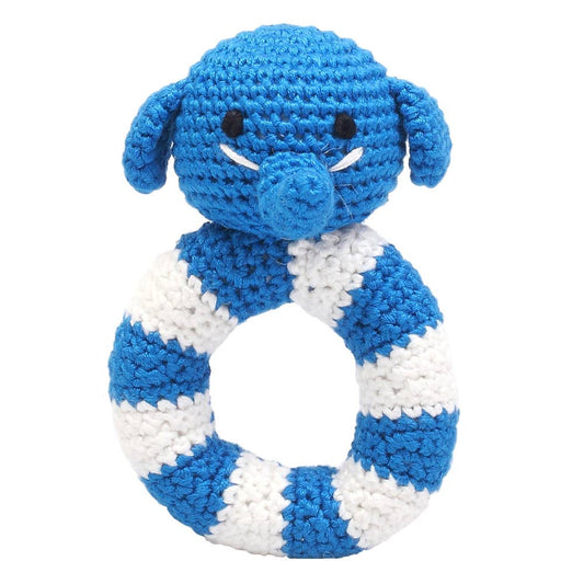 Sonaglio ad anello - Elefante blu
