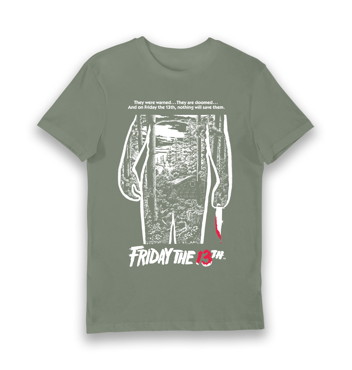 T-shirt adulte Friday the 13th affiche