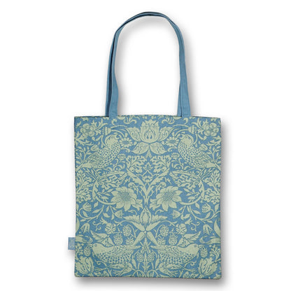 Saco de compras em algodão reciclado - ACS William Morris (Sage)