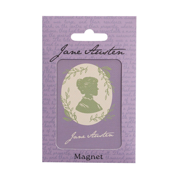 Aimant Jane Austen - Métal Silhouette