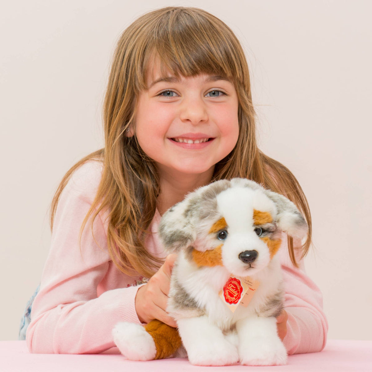 オーストラリアン・シェパードの子犬のぬいぐるみ