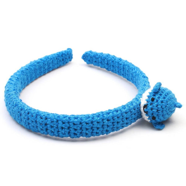 Bandeau avec baleine - Bleu