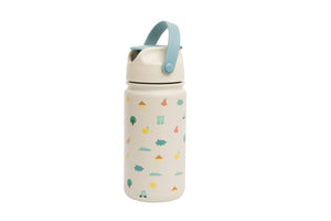 Botella de agua térmica de acero inoxidable Tiny Bits para niños