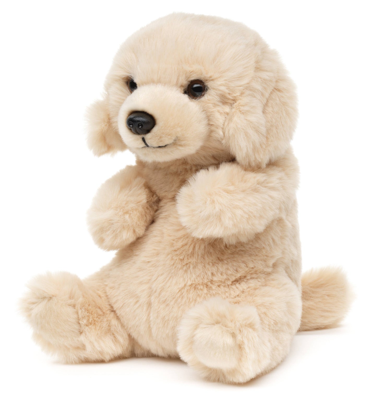 Peluche de labrador, kawaii sentado