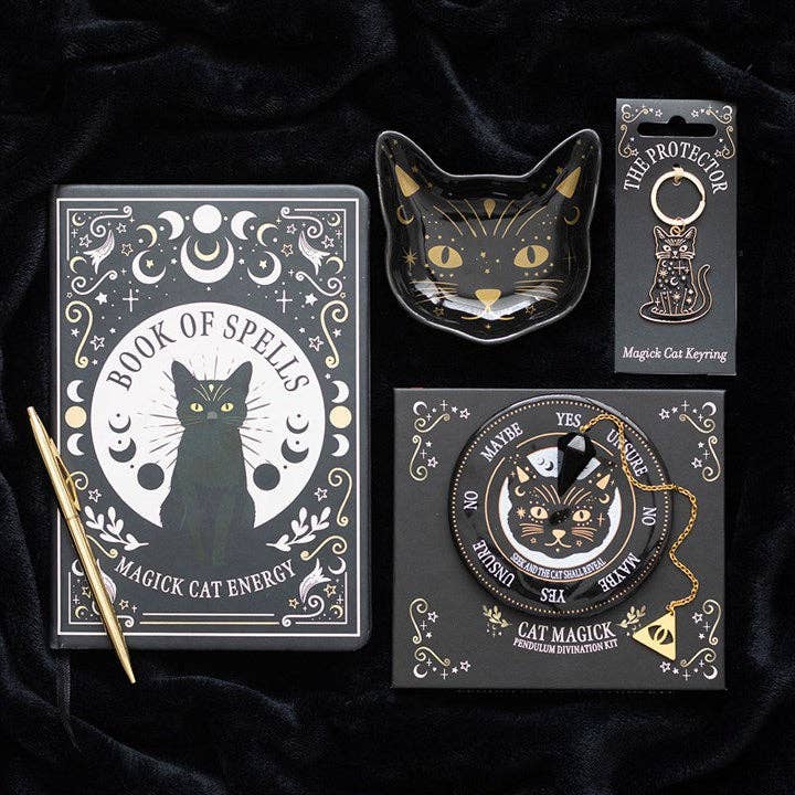 黒猫の小皿