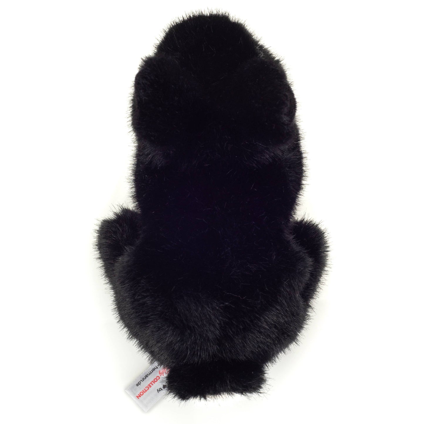 Peluche Lapin noir assis