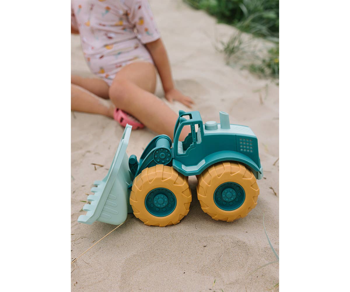 Jouet de Plage Excavatrice Verte