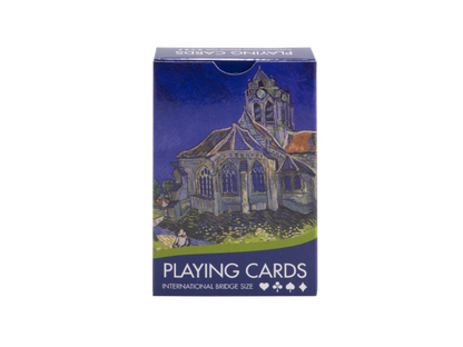Cartes à jouer, Van Gogh, Église d'Auvers-sur-Oise