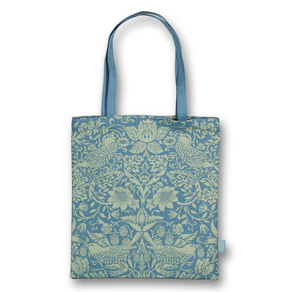 Saco de compras em algodão reciclado - ACS William Morris (Sage)