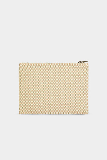 Pochette Ema Tressage nude