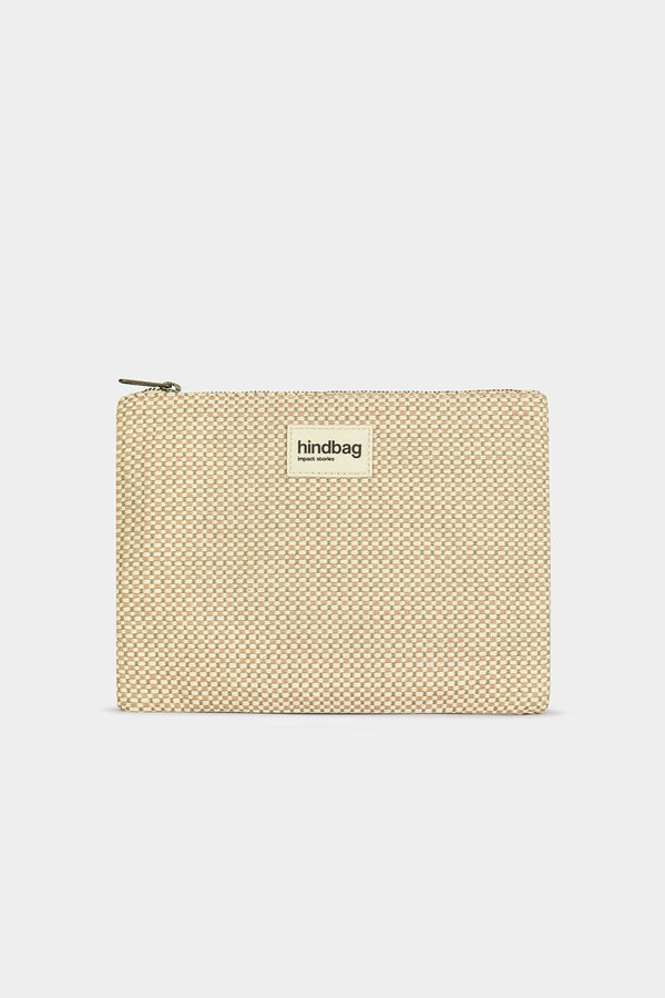 Pochette Ema Tressage nude