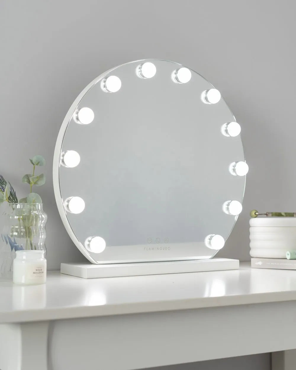 Espejo luces LED semicircular - DREAM