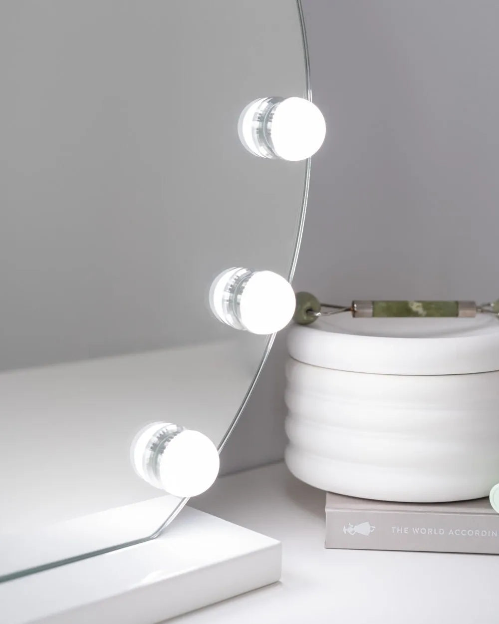 Espejo luces LED semicircular - DREAM