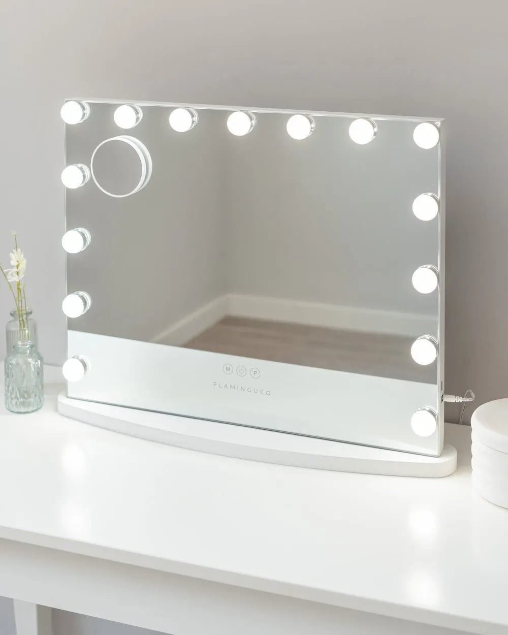 Espejo maquillaje con luz LED - GEORGINA
