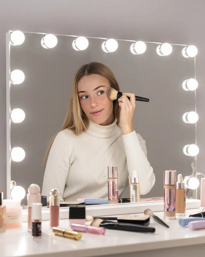 Espejo maquillaje con luz LED - KIM