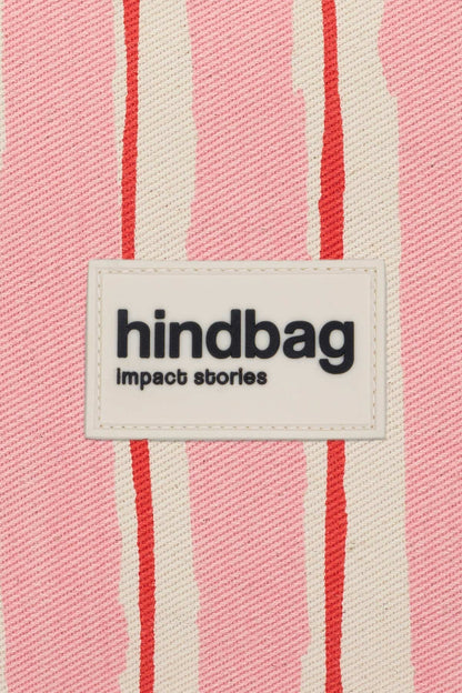 Housse d'ordinateur Ava Rayures Rouge et Rose