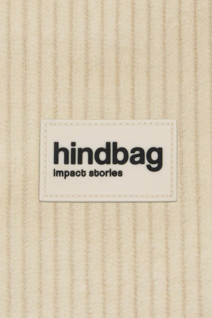 Sac hobo Claire Velours Beige