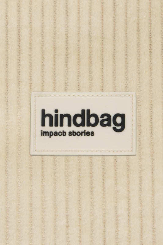 Sac hobo Claire Velours Beige