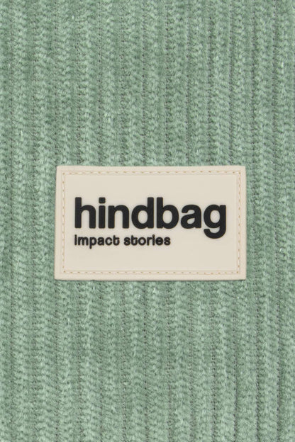 Sac banane Andrea Velours Vert d'eau