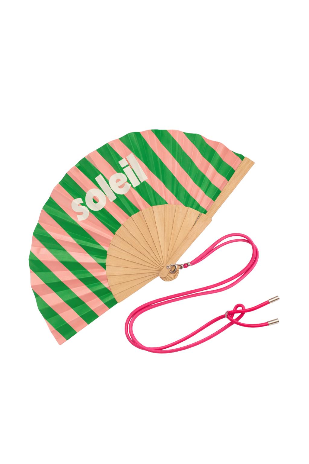 Eventail avec Bandoulière – Soleil