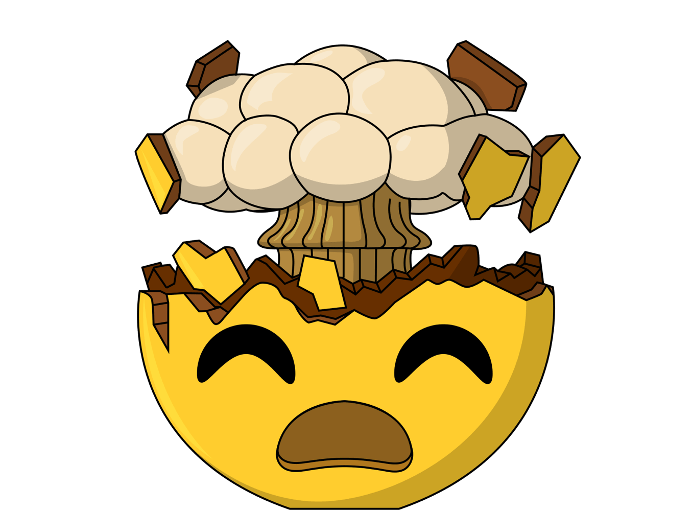 Esprit soufflé emoji