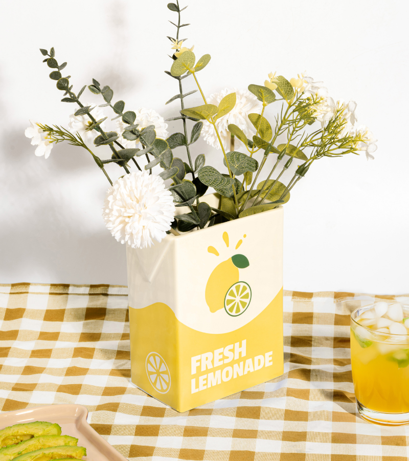limonade baksteen vaas