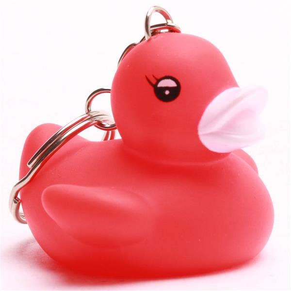 Porta-chaves Pato Vermelho