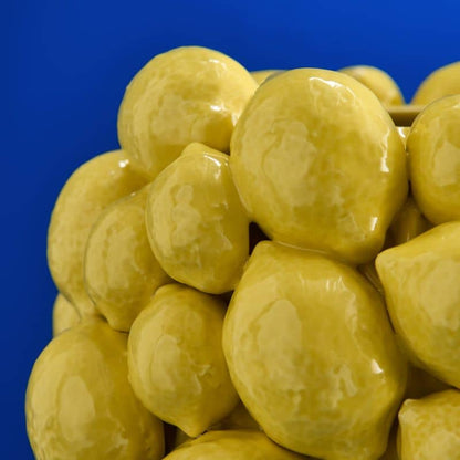 Yellow Lemon Vase