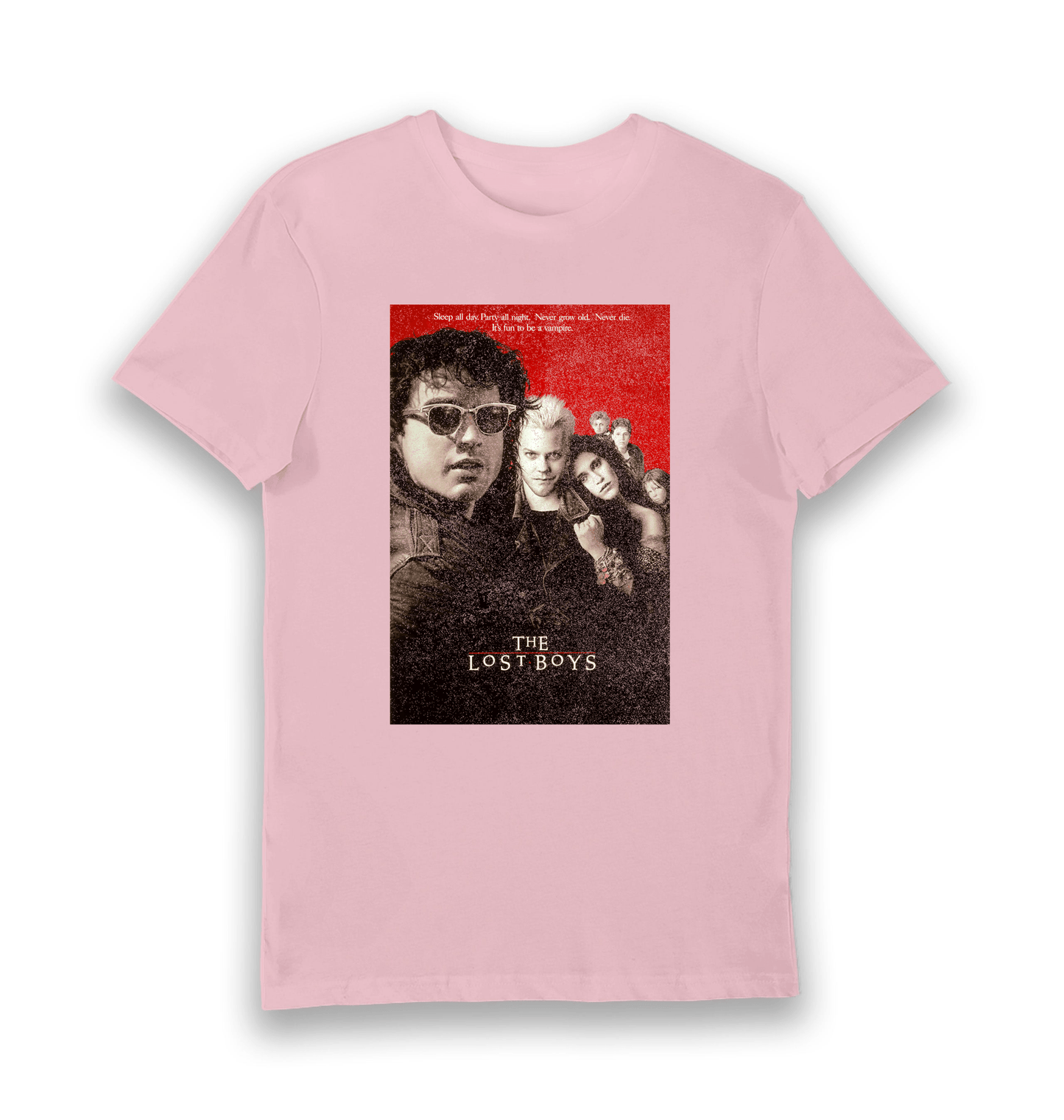 T-shirt adulte The Lost Boys affiche classique