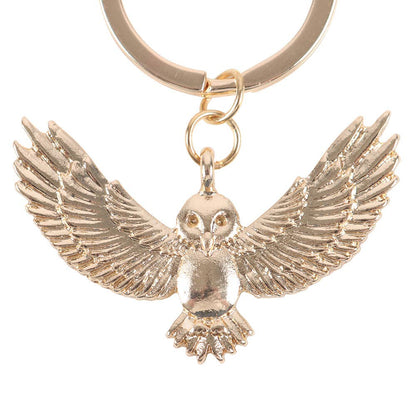Golden Owl Keychain