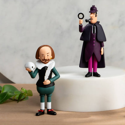 Brinquedo de arte colecionável de Shakespeare em Londres
