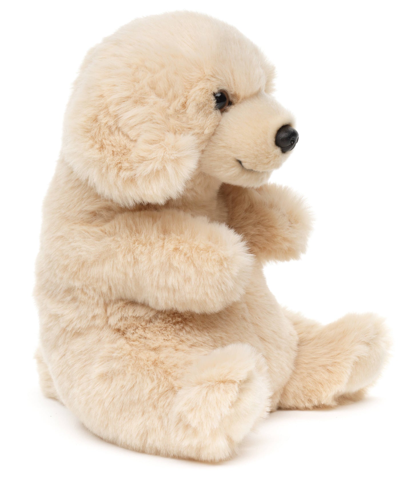 Peluche de labrador, kawaii sentado