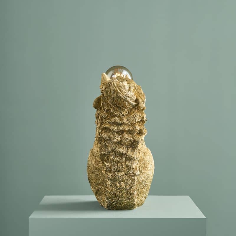 Eduard Eichhorn tafellamp Goud, 34,5 x 17 x 34 cm