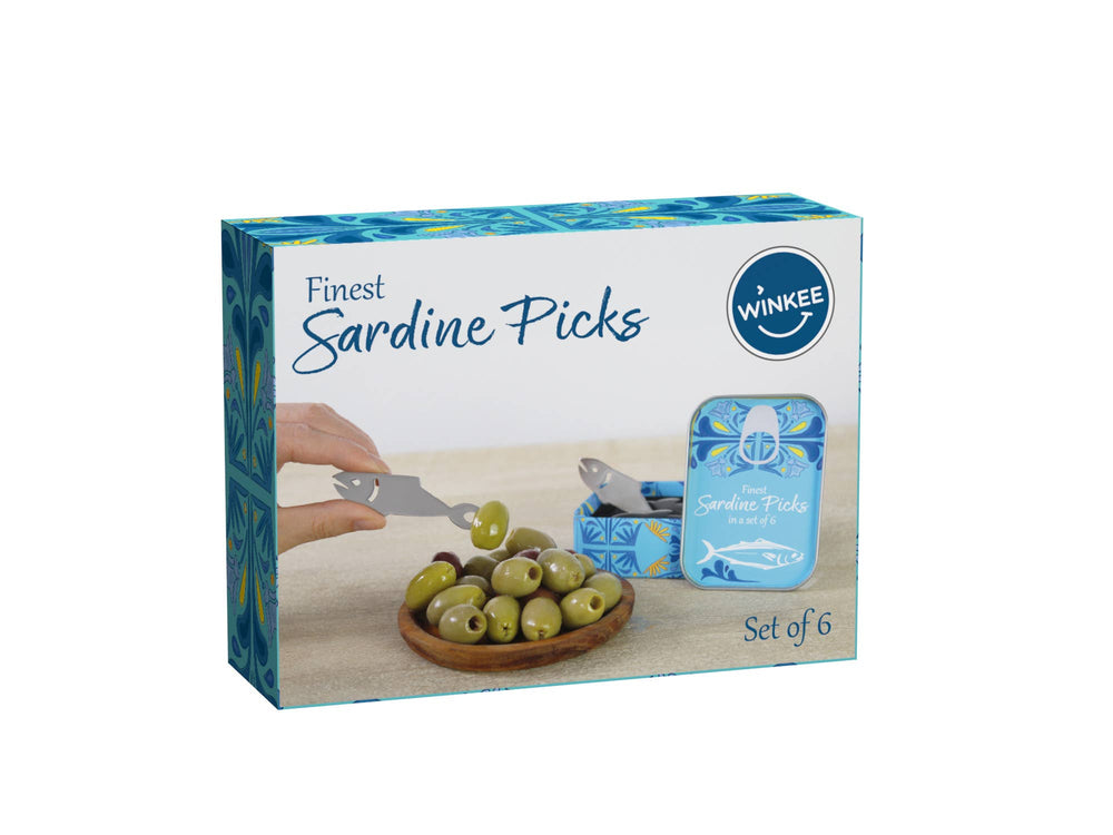 Sardinen-Oliven-Picks, 6er-Packung